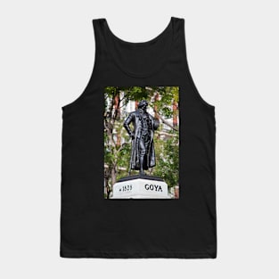 Spain. Madrid. Monument to Goya. Tank Top